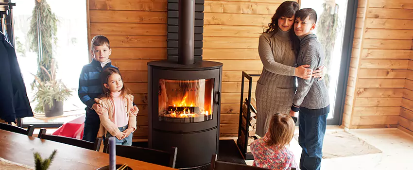Morso Cast Iron Fireplace Insert Installation in Cudahy, Wisconsin