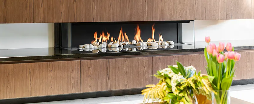 Double-height Fireplace Design Refurbishment in Cudahy, Wisconsin